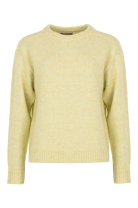 Pull round neck Lime